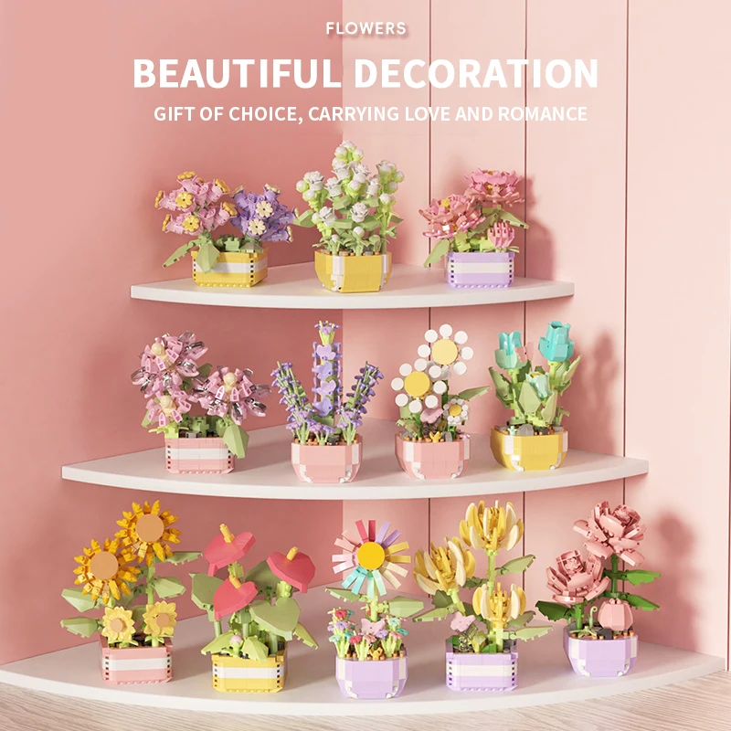 Flower Succulents Building Blo – Echeveria Succulent recenzja i cena