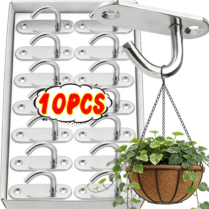 10/1pcs Heavy Duty J Hooks Sta – Spider Plant Hanging recenzja i cena