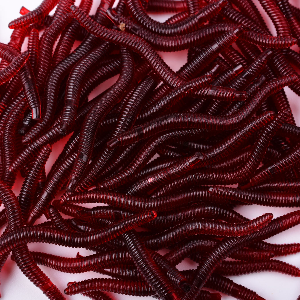 50pcs Lifelike Red Worm Soft L – Aglaonema Red recenzja i cena