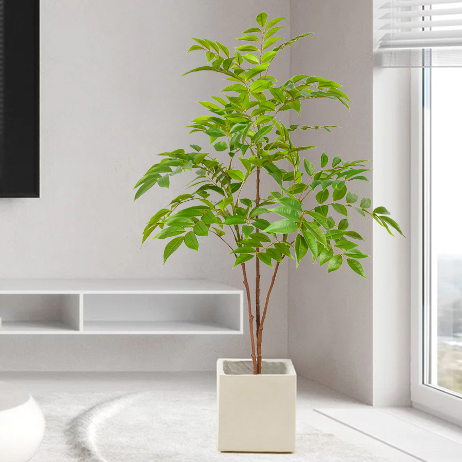 76-140cm Large Artificial Ficu – Ficus Lyrata Tree recenzja i cena