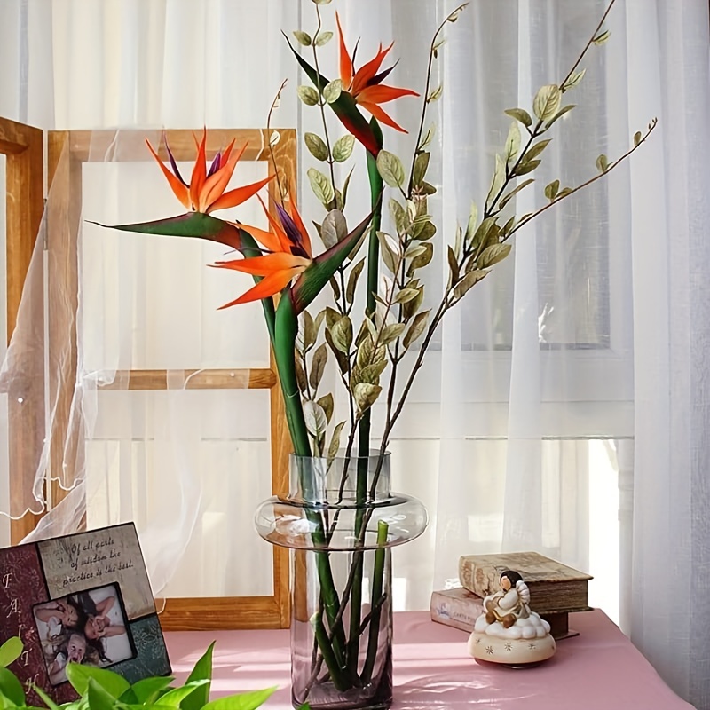 3Pcs Artificial Heaven Bird Fl – Bird Paradise Strelitzia recenzja i cena