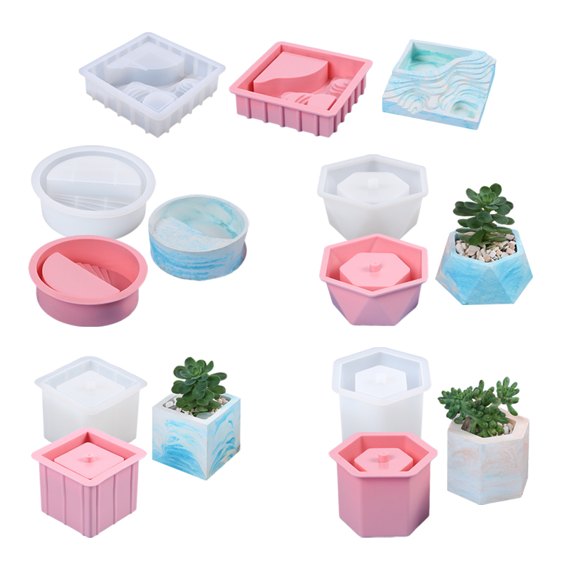 Succulent Flowerpot Silicone M – Echeveria Succulent recenzja i cena