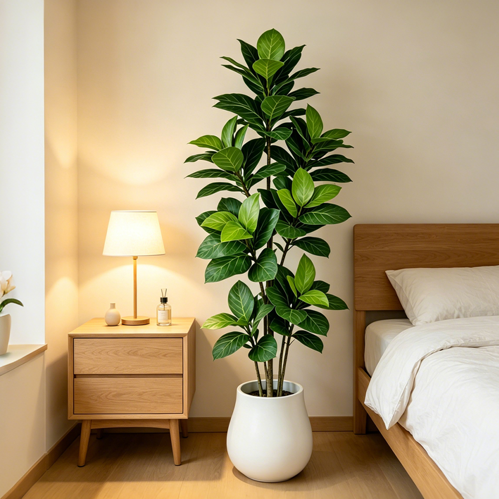 70-130cm Large Artificial Bany – Ficus Lyrata Tree recenzja i cena