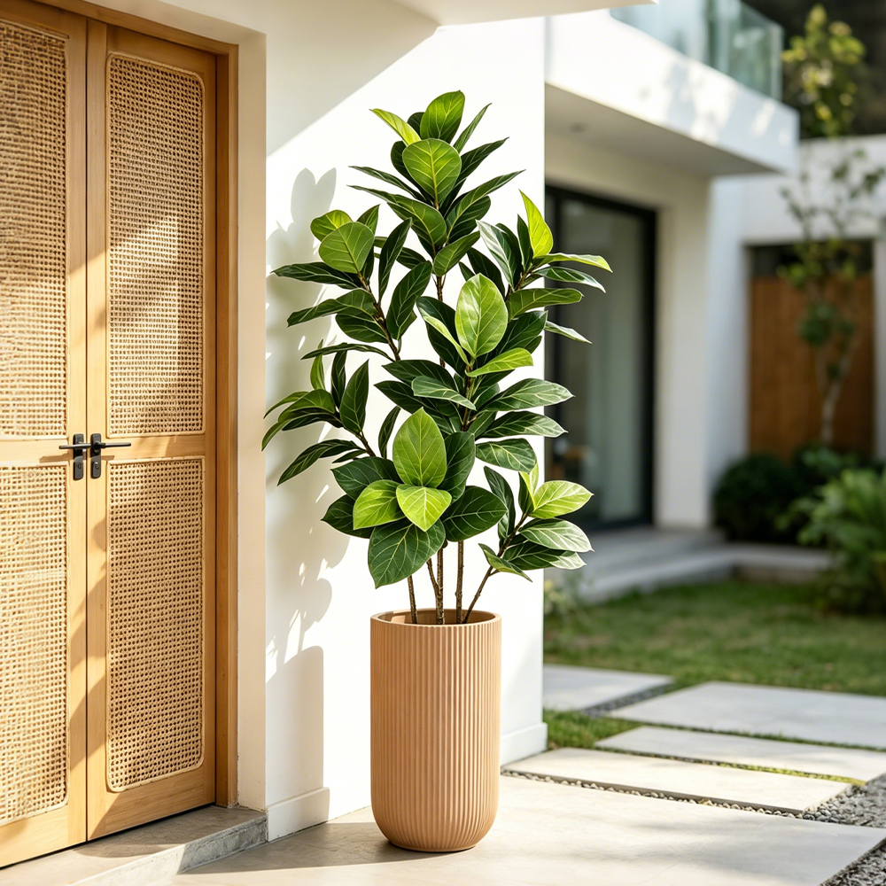 70-130cm Large Artificial Bany – Ficus Lyrata Tree recenzja i cena
