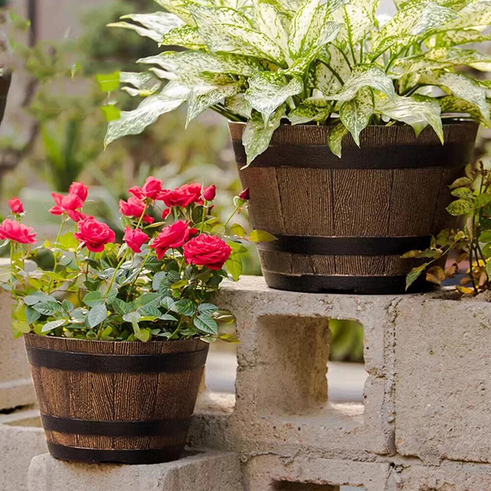 Rustic Whiskey Bucket Resin Po – Aloe Vera Pot recenzja i cena