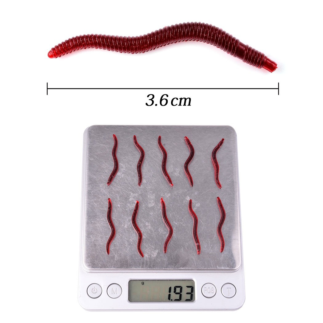 50Pcs Fishing Lures Lifelike F – Aglaonema Red recenzja i cena