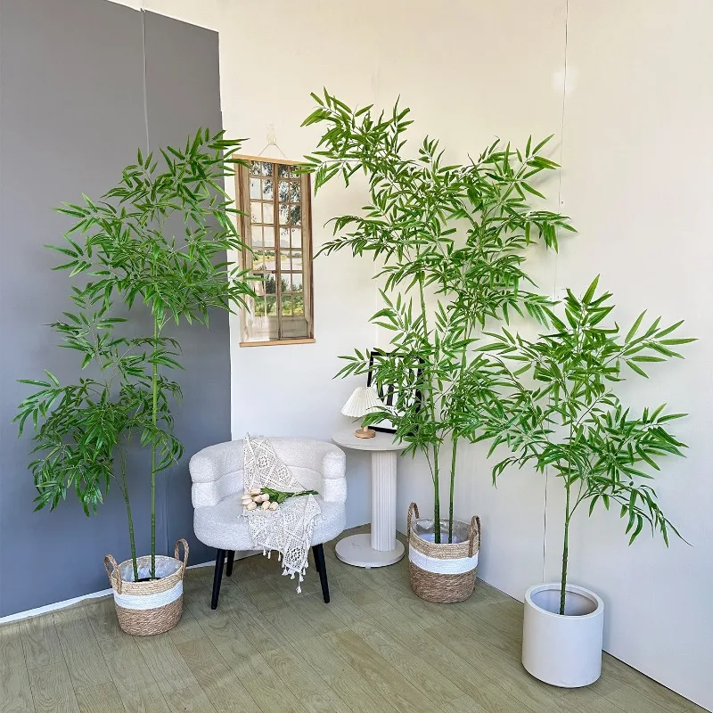 Artificial Bamboo Large Green  – Dracaena Marginata recenzja i cena