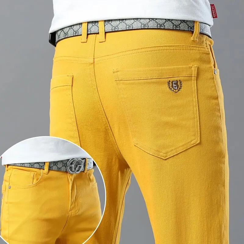 Men's Colorful Denim Stretch S – Aglaonema Red recenzja i cena