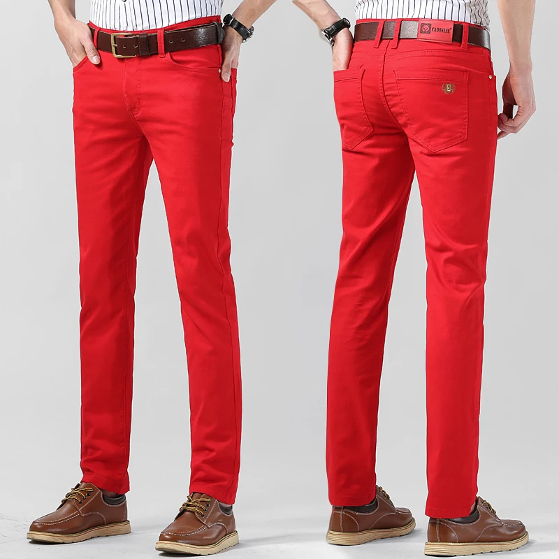Men's Colorful Denim Stretch S – Aglaonema Red recenzja i cena