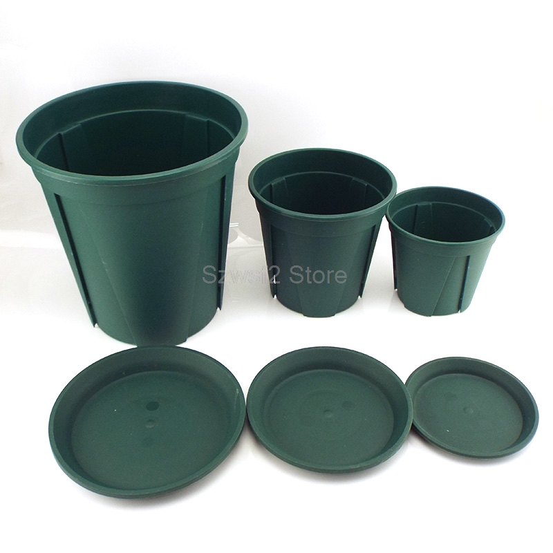 5/10pcs Green Plastic Plant Fl – Aloe Vera Pot recenzja i cena
