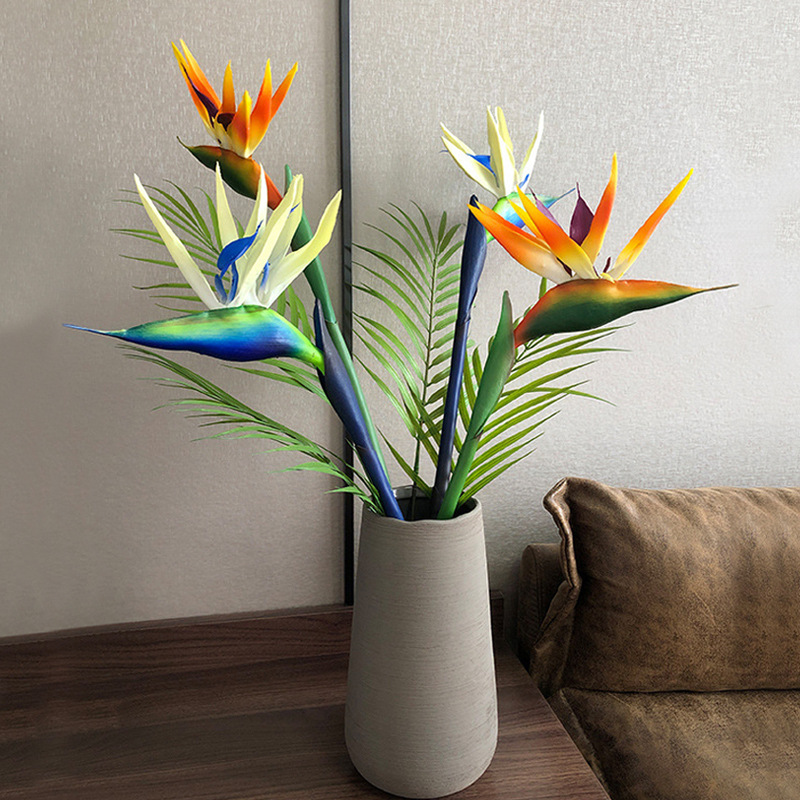 3pcs Artificial Bird Of Paradi – Bird Paradise Strelitzia recenzja i cena