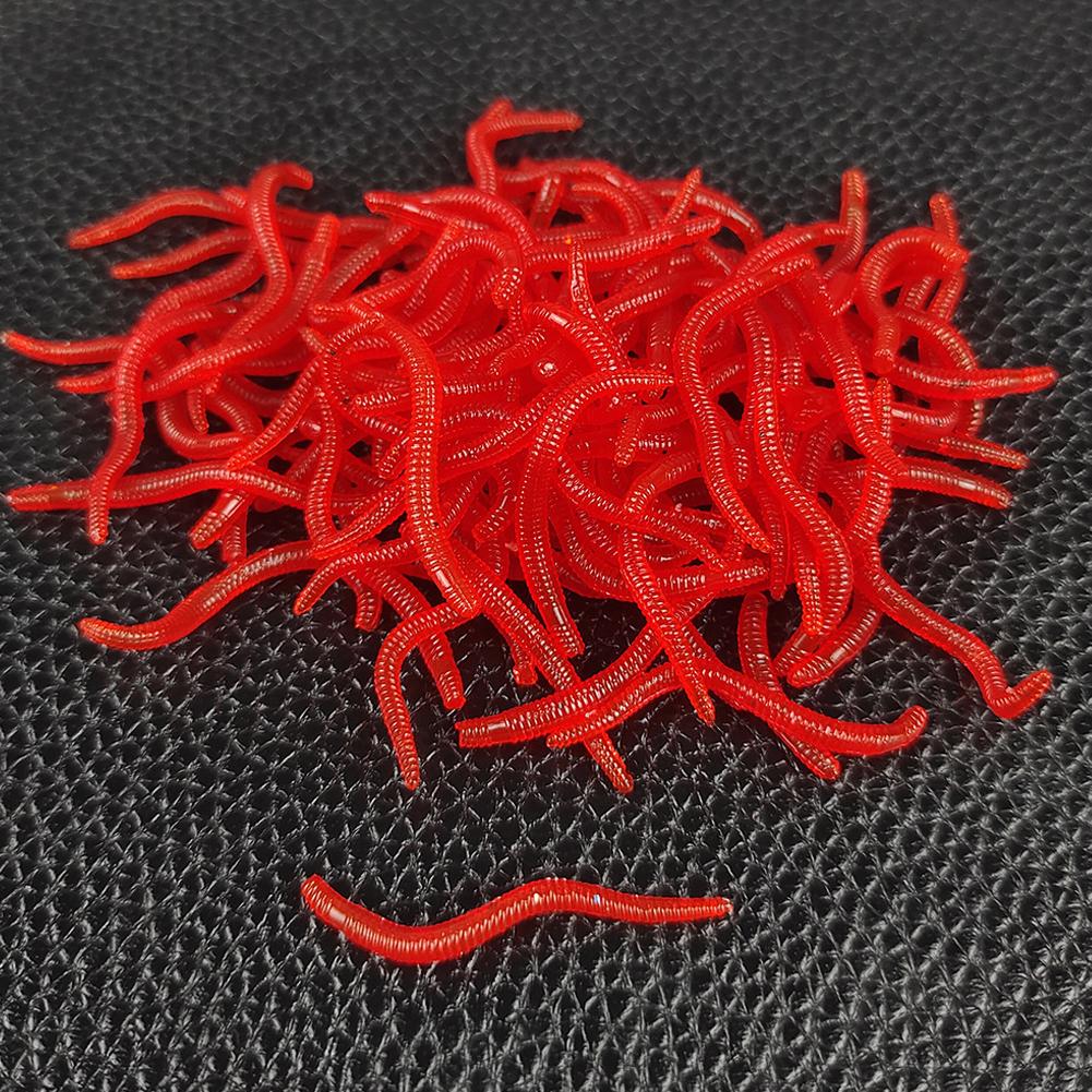 50/100PCS Soft Lure Bass Bream – Aglaonema Red recenzja i cena