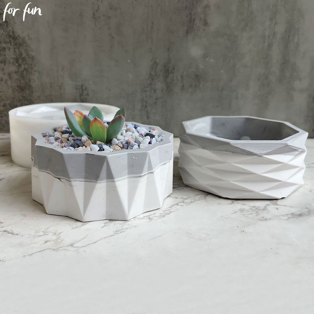 For Fun Flower Pot Silicone Mo – Echeveria Succulent recenzja i cena